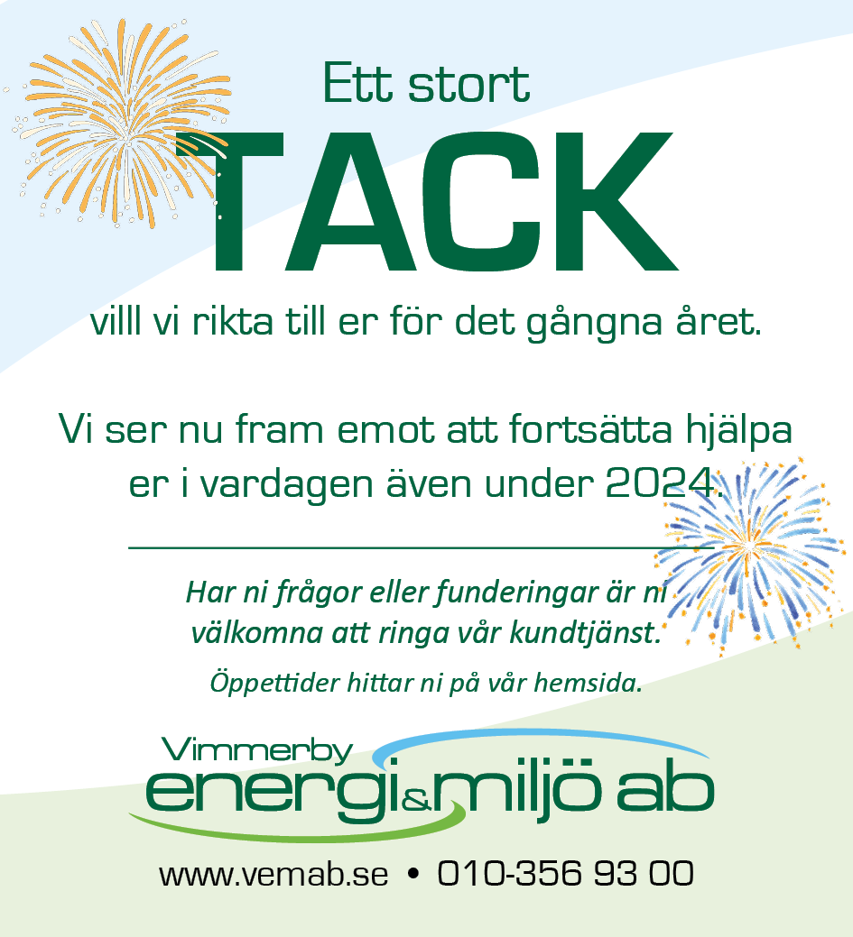 Gott nytt år och tack 2023